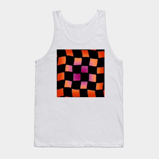 Checker Board - Lesbian Pride Tank Top by JuneNostalgia